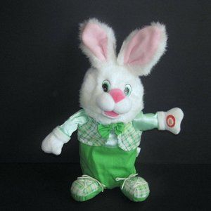 VINTAGE 1999 KIDS OF AMERICA TALKING RABBIT PLUSH